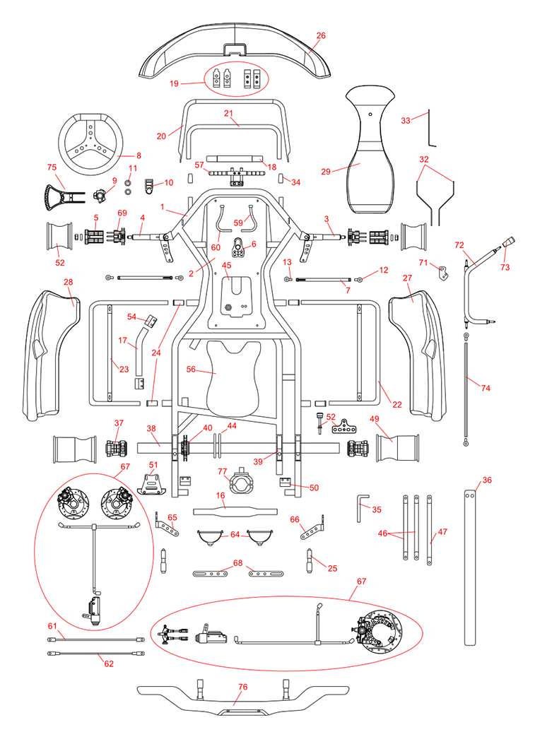 CHASSIS MOD. SIRIUS KZ 