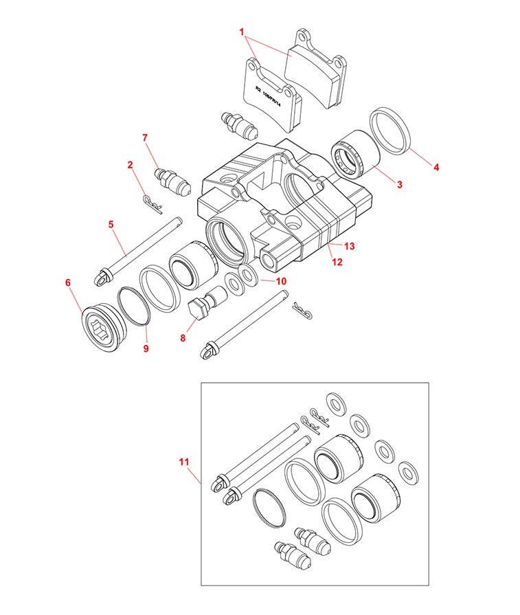 FRONT BRAKE R2